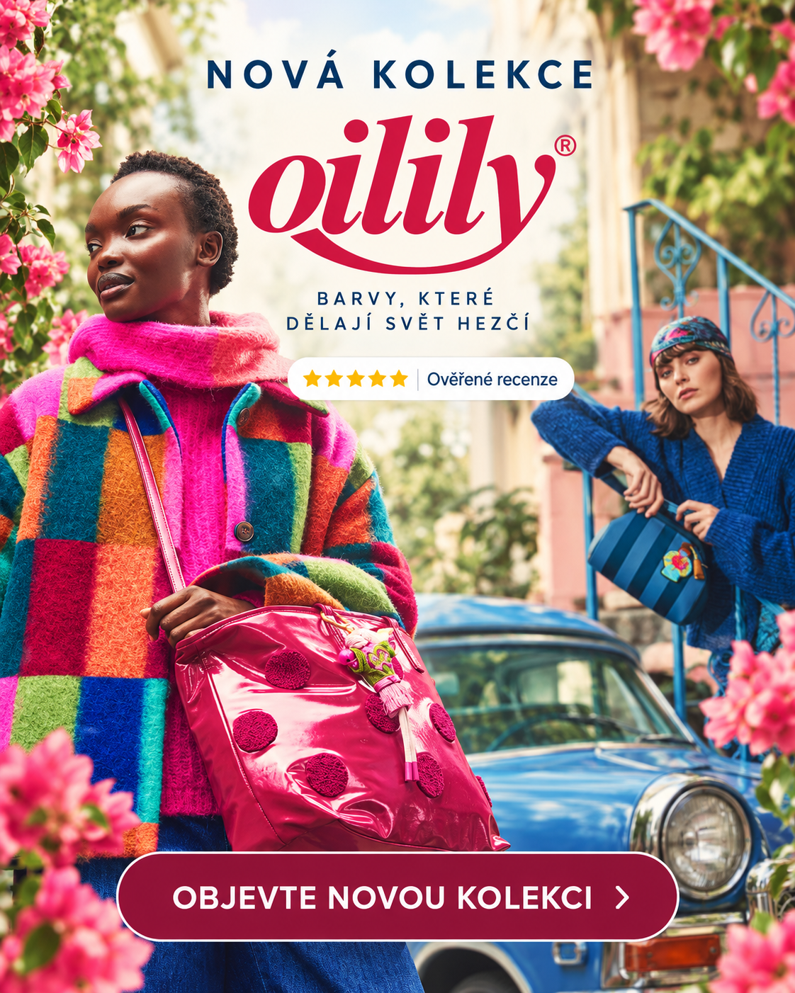 Nová kolekce OILILY – barevné kabelky a módní doplňky